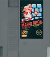 Free download Super Mario Bros. [NES-SM-USA] (Nintendo NES) - Cart Scans free photo or picture to be edited with GIMP online image editor